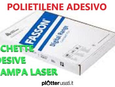 AVERY FASSON etichette polietilene adesivo foglio